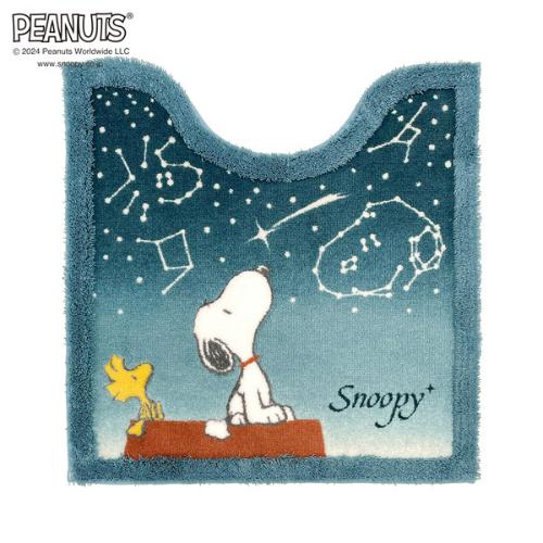 星空スヌーピートイレマット