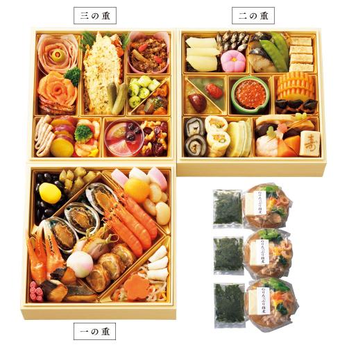 平野レミ&和田明日香監修 レミさん家の家族団欒おせち料理(雑煮付)