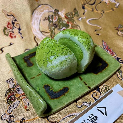 【店頭受取／日本橋店】＜鳴海餅本店＞抹茶大福2個入【4月24日（金）午後4時30分～午後7時】