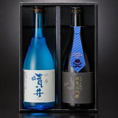 【父の日】噴井純米大吟醸(ネクタイ)吟醸のみくらべ