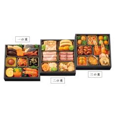 和洋中ミニおせち料理「春隣」三段重