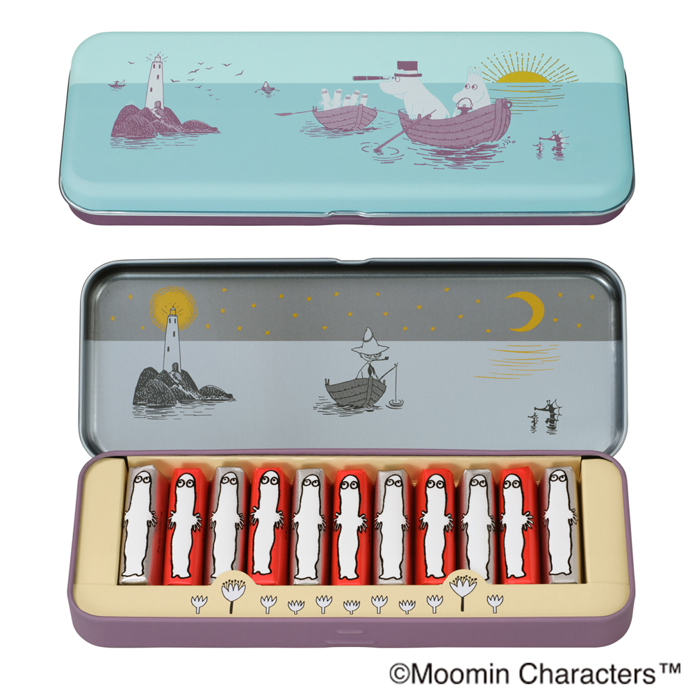 【バレンタインデー】ニョロニョロたちの船出（2種のバーチョコレート）