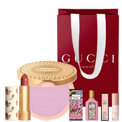 【数量限定】【TBEAUT限定】グッチ グロウ ハイライター & ヴォアル リップ セット