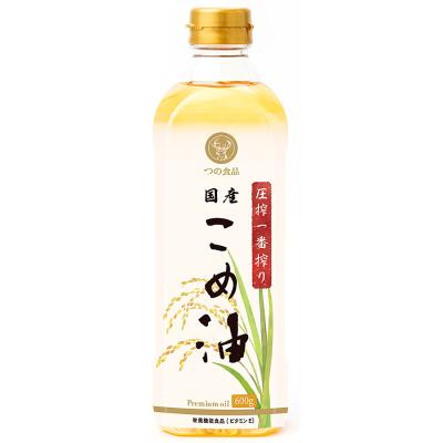 【よりどり】つの食品 圧搾一番搾り国産こめ油