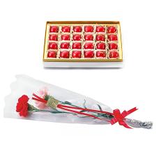 【母の日】佐藤錦＆カーネーション