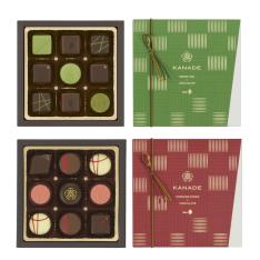 【バレンタインデー】＜メリーチョコレート　奏-KANADE-＞日本茶コレクション × 国産苺コレクション