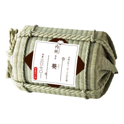〈神明〉【名入れ】体重米（い草俵）