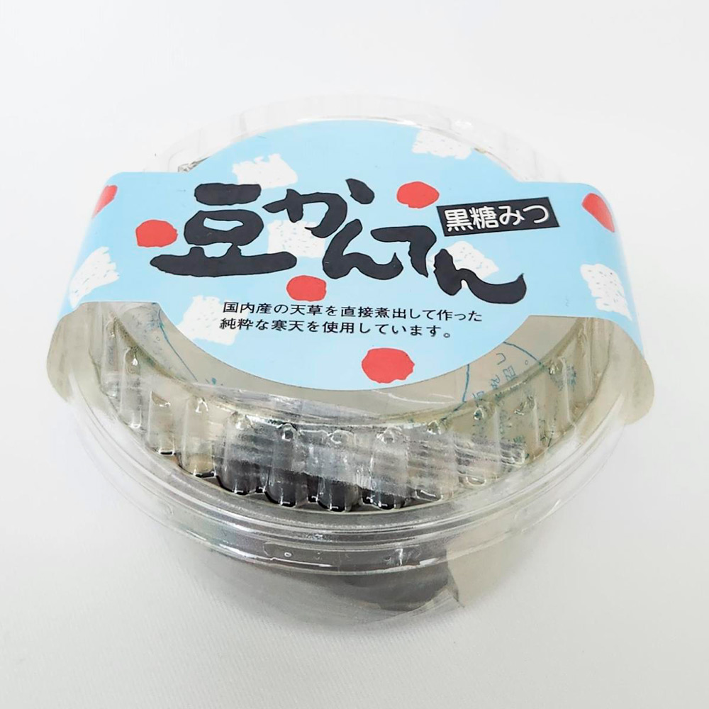 【よりどり】黒糖みつ 豆かんてん