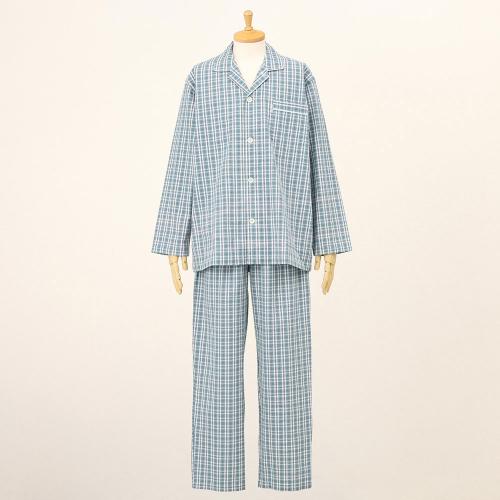 【父の日】紳士パジャマ長袖長ズボン M→L