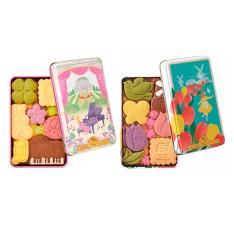 【母の日】ヴォヤージュサブレ2缶セット ＜ウィーン缶・オランダ缶＞