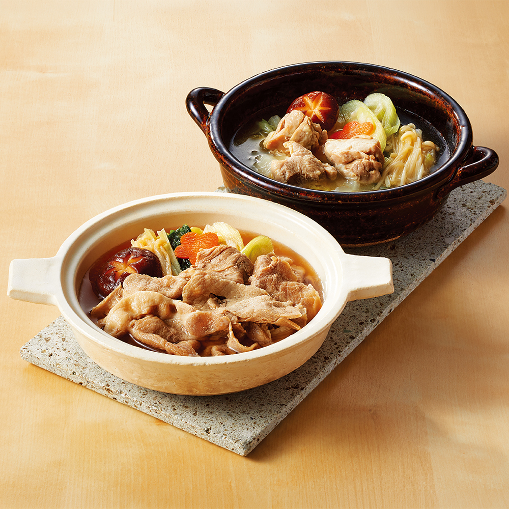 〈Kouji＆ko〉麹仕立て2種の個食鍋セット