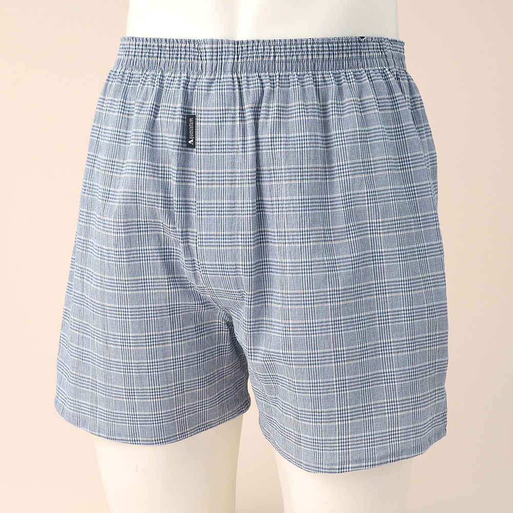 【父の日】トランクス（ブルーチェック）M→L