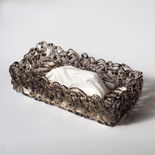 靄-MOYA- ティッシュケース　すみ