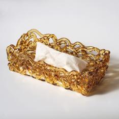 靄-MOYA- ティッシュケース　くちなし