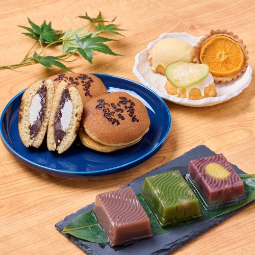 【父の日】ありがとうバタどらと水ようかんセット