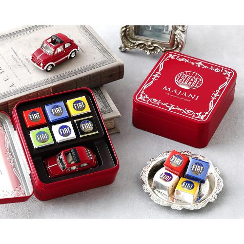 【バレンタインデー】Majani チョコレートFiat ミニカーセット カローレ