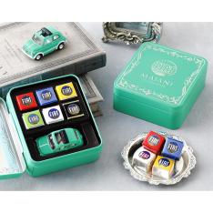 【バレンタインデー】Majani チョコレートFiat ミニカーセット バーチェ