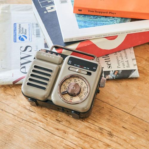 【父の日】マルチレトロラジオ ウォームグレー