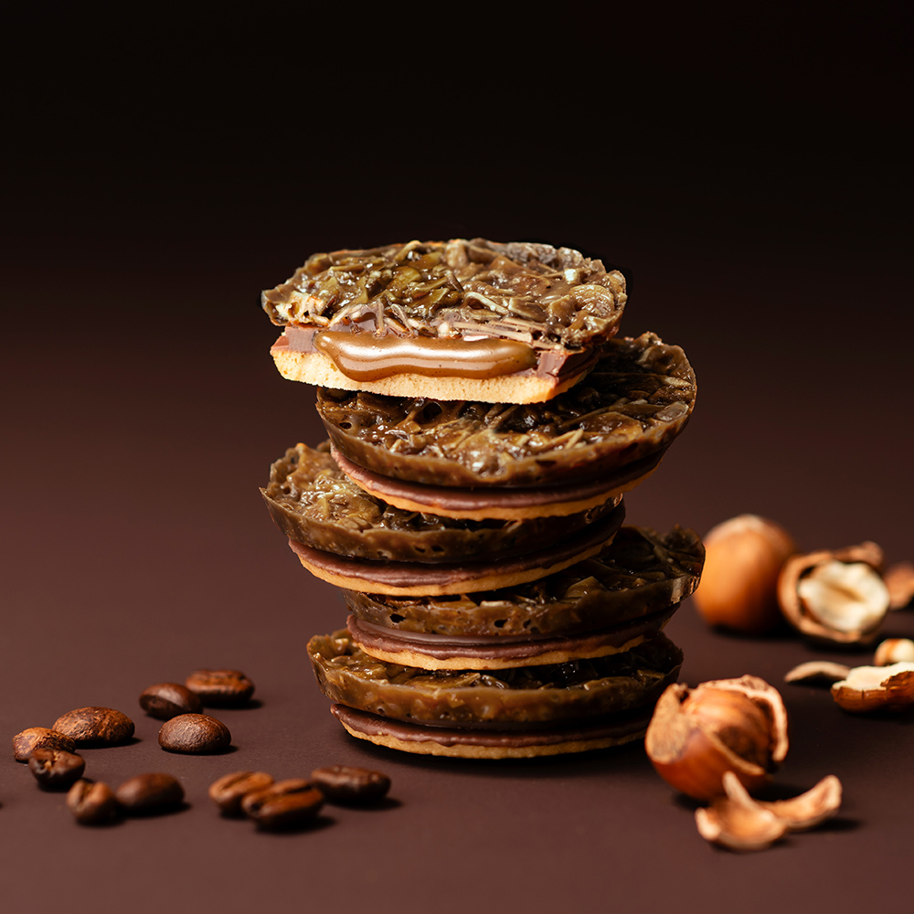 【バレンタインデー】キャラマーサンド ヘーゼルナッツカフェ 5個入