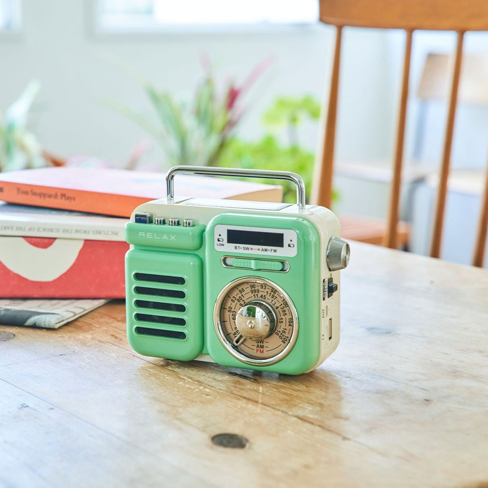 【父の日】マルチレトロラジオ ミントグリーン