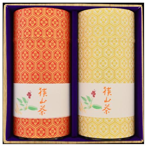 狭山茶　亀甲缶入　ギフト