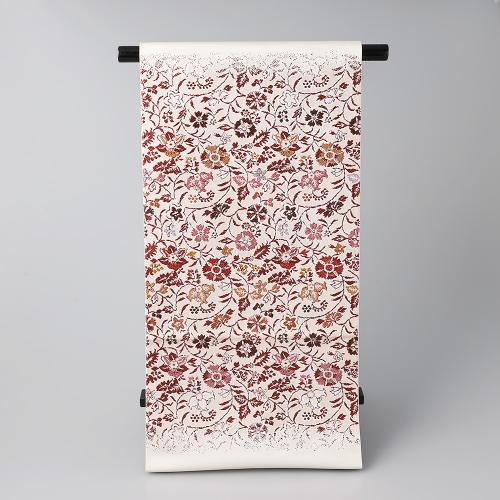 袋帯(早雲唐草文)白