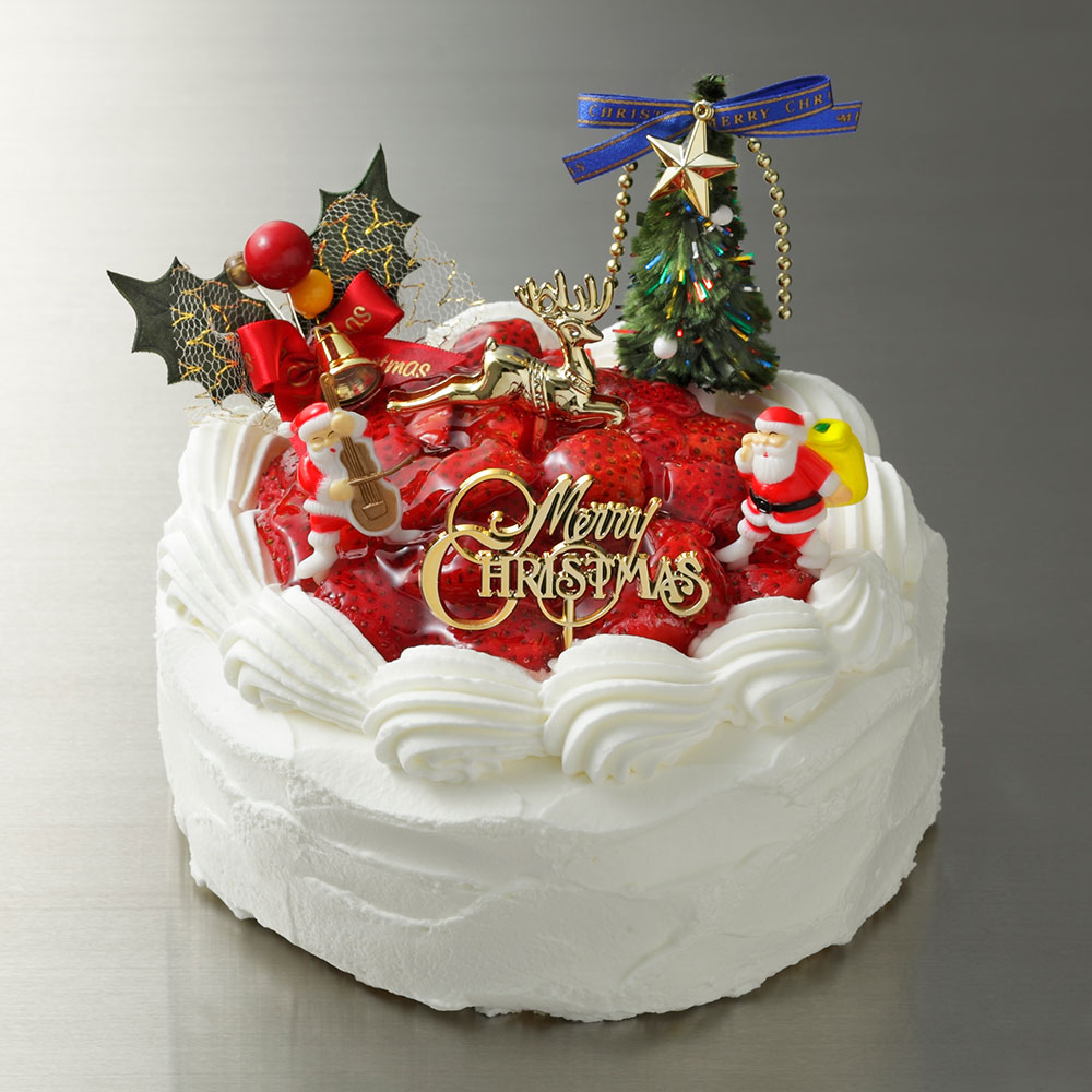 ラヴィアンレーヴのクリスマスケーキ お取り寄せ いちごのショートケーキや切り株チョコレートケーキ