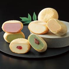 〈飛騨・牧成舎〉最中アイスクリームセット