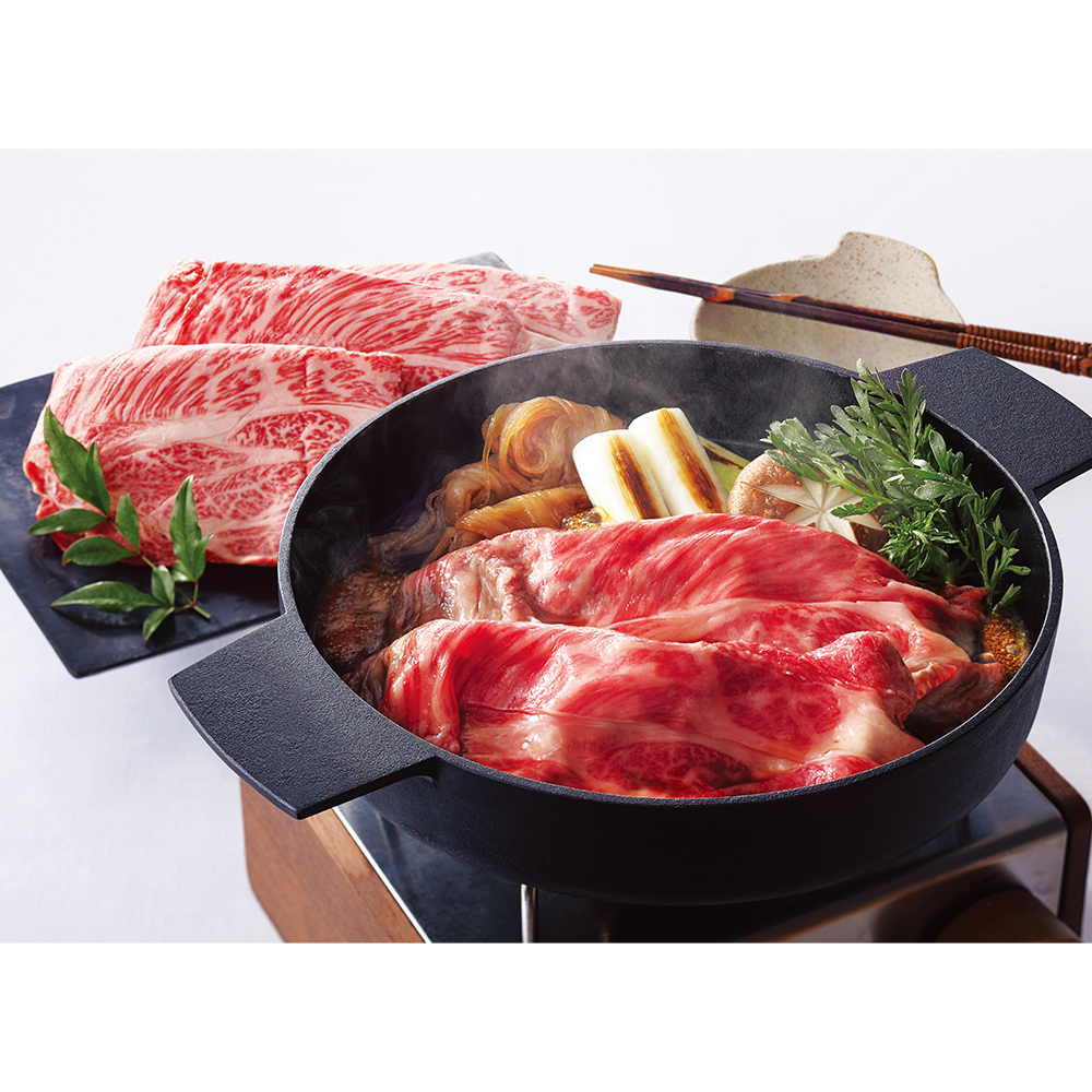 〈茨城・藤井商店〉常陸牛　煌（きらめき）肩ロースすき焼き用