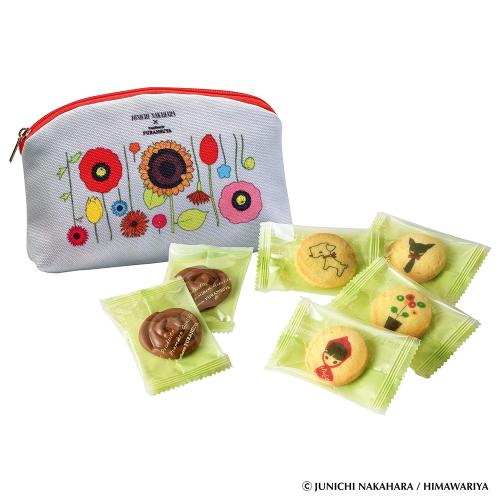 【バレンタインデー】＜中原淳一×confiserie FURANSUYA＞ポーチ