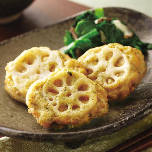 【よりどり】みつせ鶏の蓮根かさね揚げ