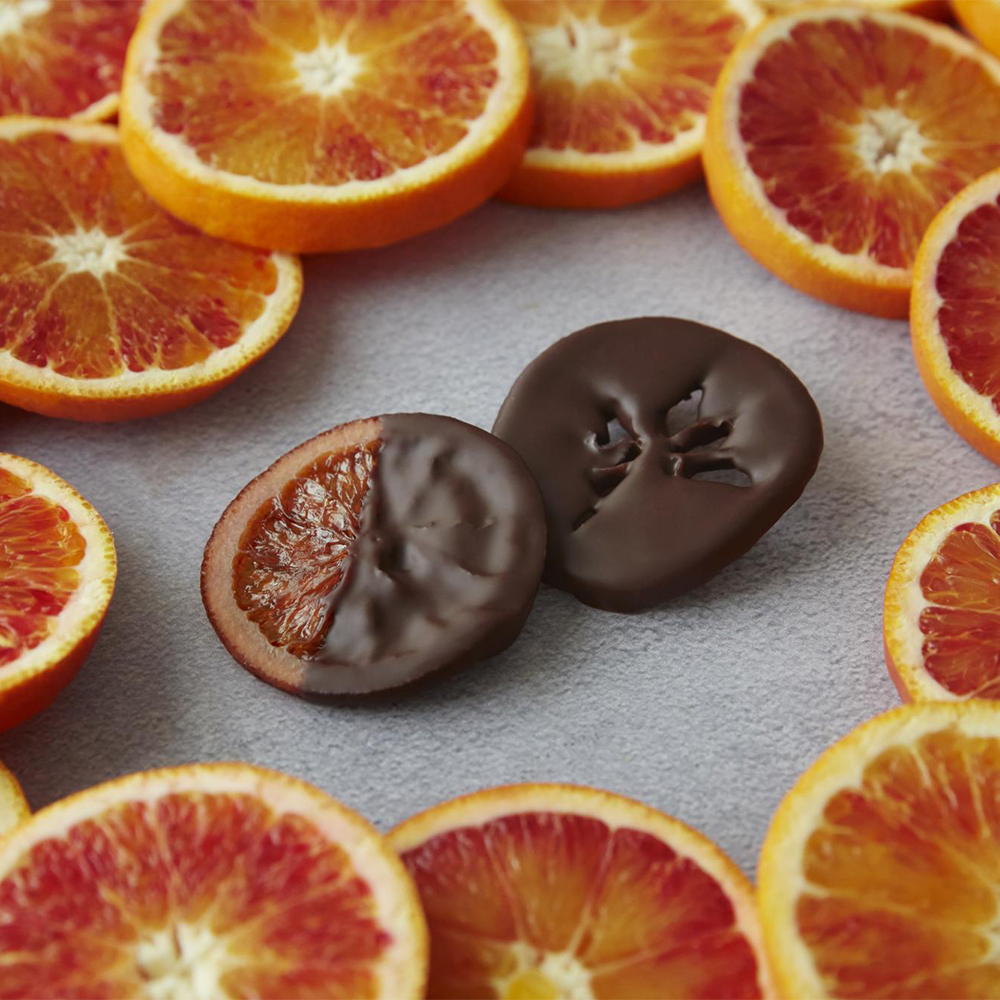 ブラッドオレンジ「タロッコ」チョコレート