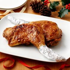 【店頭受取／新宿店】クリスマス 阿波尾鶏ももの炭焼（徳島県産鶏肉使用）2本【12月24日（水）・25日（木）】