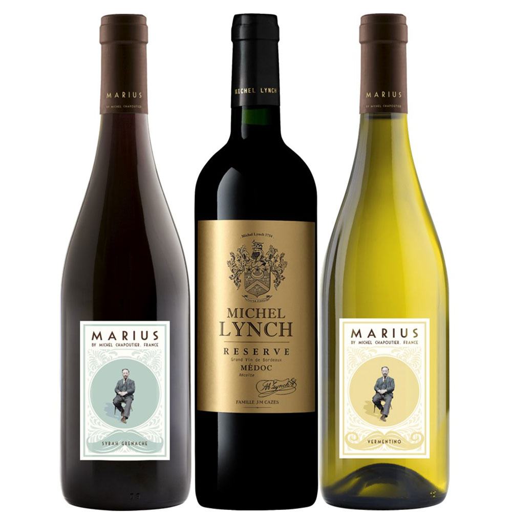 【父の日】人気のオールフランス 名門ワイナリー3本セット