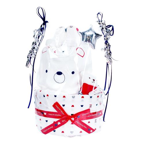 ギフトセット トリコロール おむつケーキ