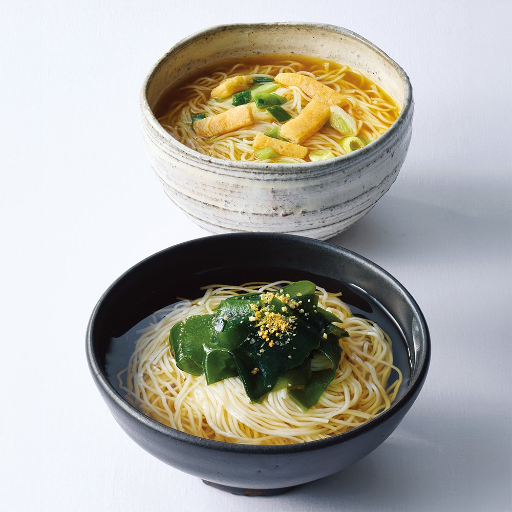 〈池利〉お湯かけ3分手延べにゅうめん