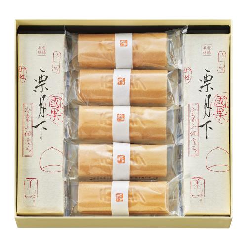 〈たねや〉ふくみ天平・栗月下2個入詰合せ