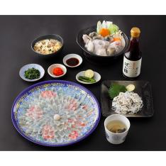 福袋 養殖とらふくフルセット3人前（プラ皿）雑炊スープ付