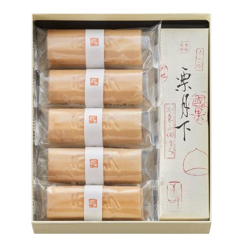 〈たねや〉ふくみ天平・栗月下2個入詰合せ