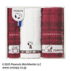 〈ピーナッツ〉スヌーピー　タオルセット