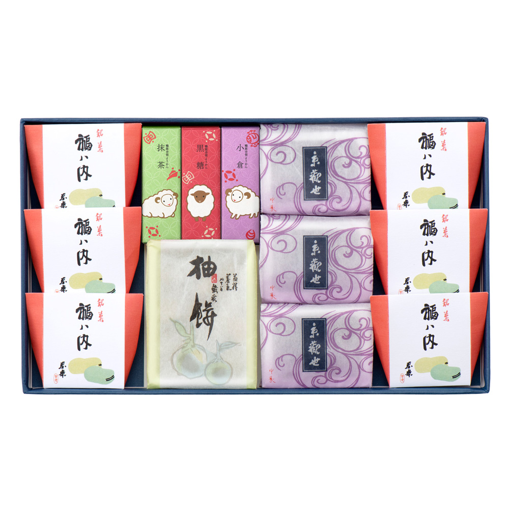 〈鶴屋吉信〉名菓撰（雅）13個入