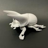 ＜堀　貴春＞White Horned dung beetle Π20