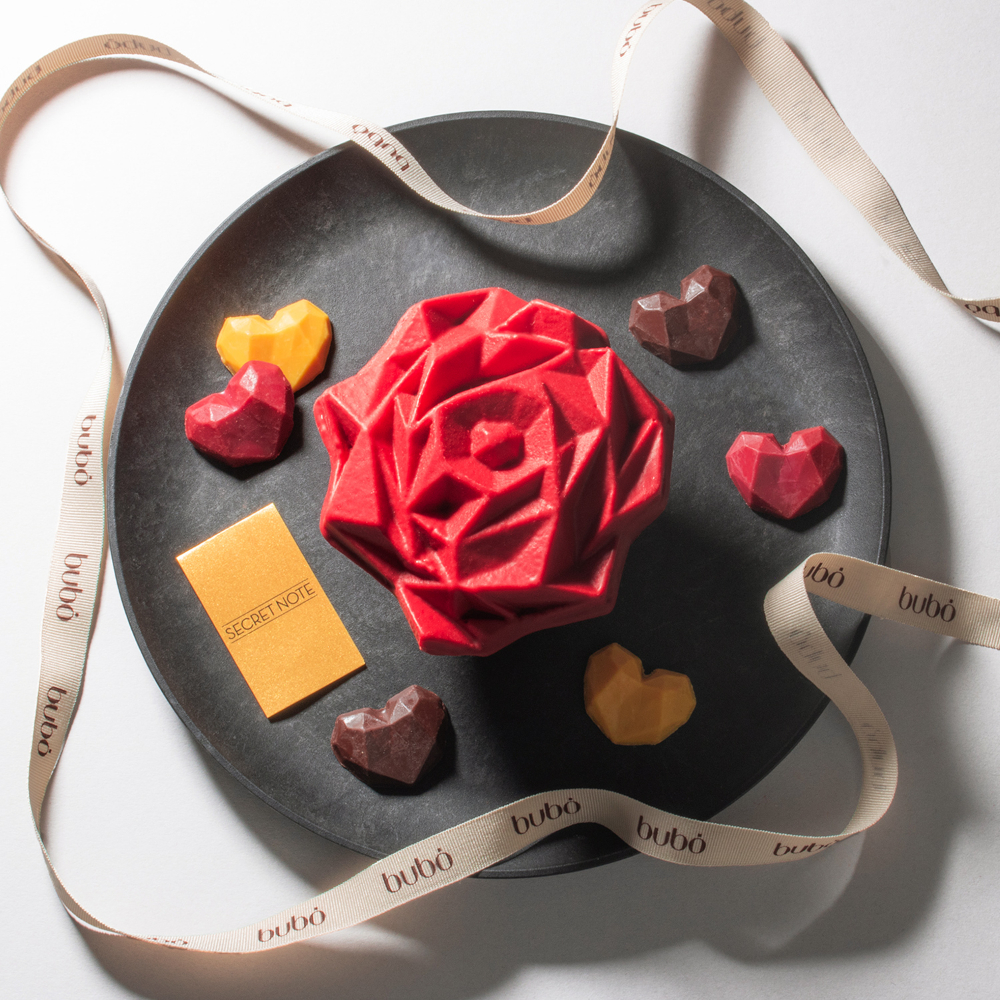 チョコスカルプチャー　ジュエル　ローズ　グランデ