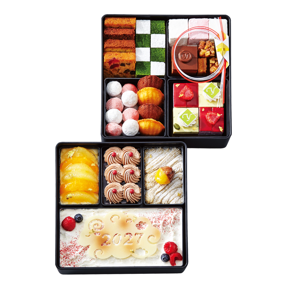 スウィーツおせち 二段重（E909／W523）349097 385239