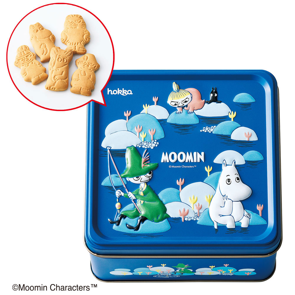 ムーミンビスケット缶（ミルク）