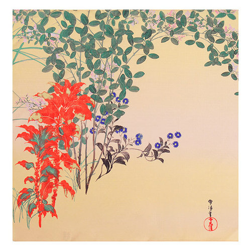 【オンライン限定】風呂敷 四季草花図 秋草