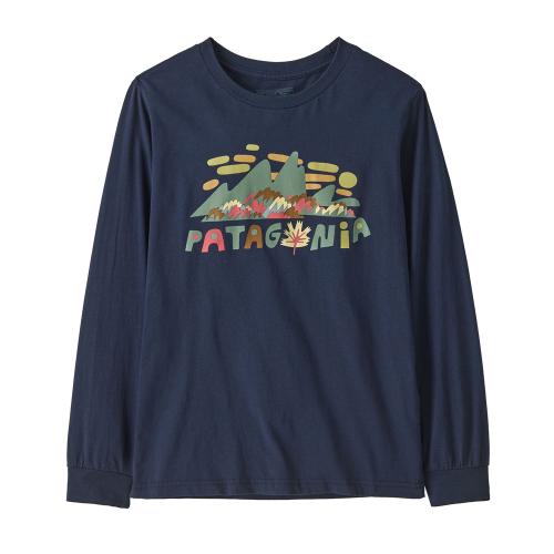 キッズ・ロングスリーブ・グラフィック・Tシャツ 62274 FZNE XS（120cm）→XXL（170cm）