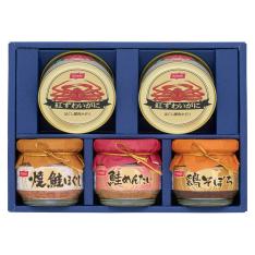 〈ニッスイ〉紅ずわいがに缶詰・瓶詰詰合せ