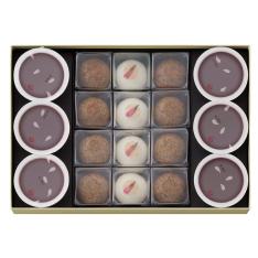 本生羊羹 春味（6個）・たねや饅頭 さくら（4個）・たねや京饅頭（8個） 詰合せ