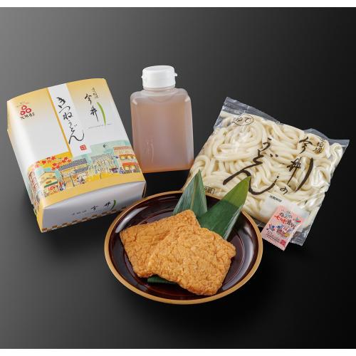 きつねうどん・穴子うどん食べ比べ4食セット